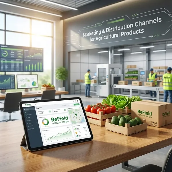 ערוצי שיווק והפצה למוצרים חקלאיים